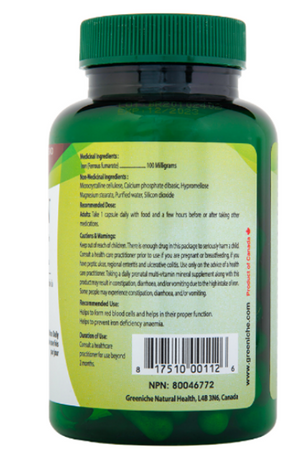 
                  
                    Load image into Gallery viewer, Veg-Iron 100mg (VegCap)
                  
                