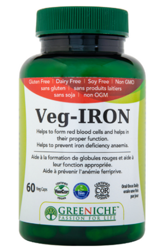 
                  
                    Load image into Gallery viewer, Veg-Iron 100mg (VegCap)
                  
                