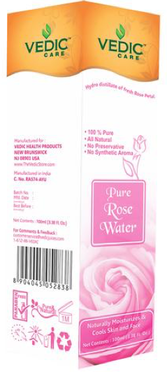 
                  
                    Load image into Gallery viewer, Vedic Rose Water
                  
                